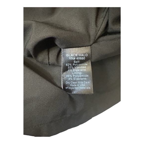 Black Halo Blaze Sheath Dress Size 18 - Picture 6 of 9